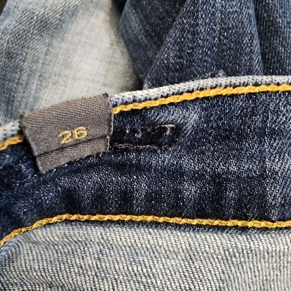 Citizens of Humanity Dina Petite Bootcut Leg Blue Jeans (26) - Picture 7 of 8